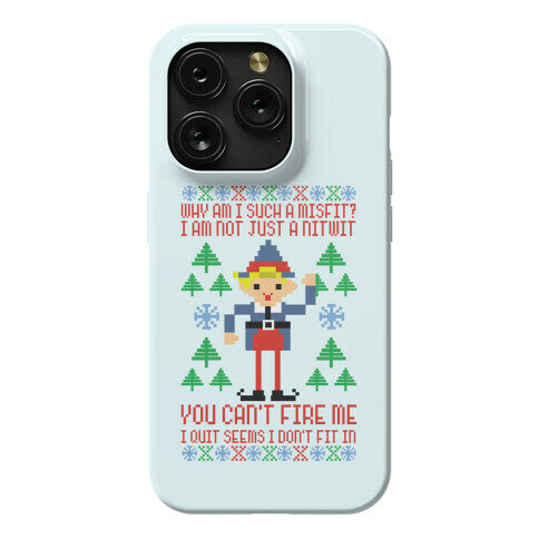 Why am I Such a Misfit I Am Not Just a Nitwit Phone Case