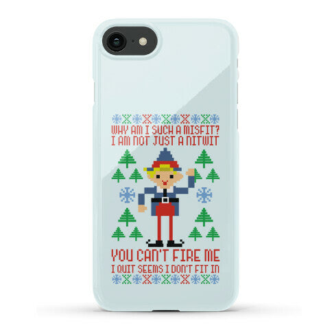 Why am I Such a Misfit I Am Not Just a Nitwit Phone Case