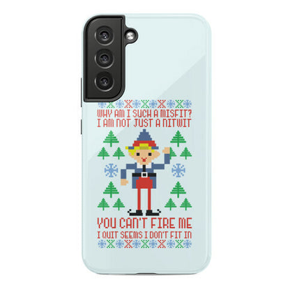 Why am I Such a Misfit I Am Not Just a Nitwit Phone Case