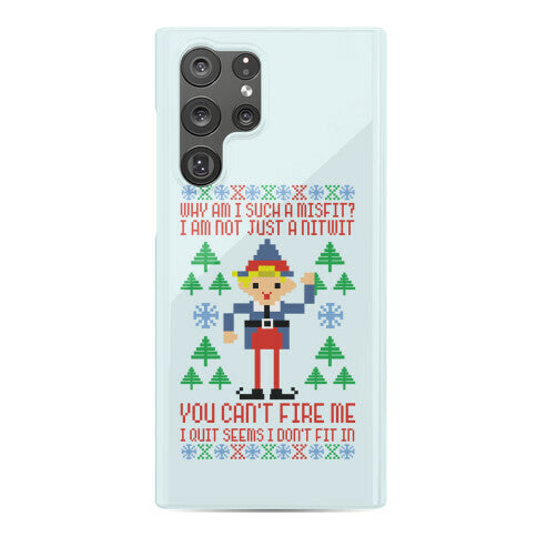 Why am I Such a Misfit I Am Not Just a Nitwit Phone Case