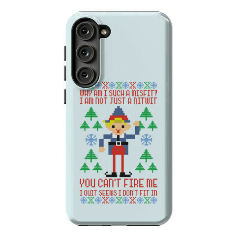 Why am I Such a Misfit I Am Not Just a Nitwit Phone Case