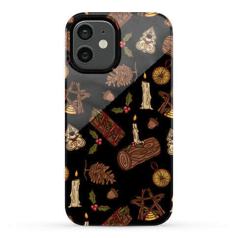 Yule Pattern Phone Case