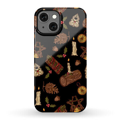 Yule Pattern Phone Case