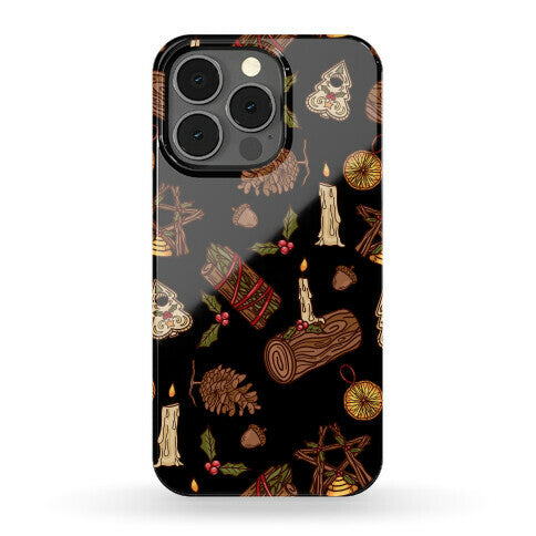 Yule Pattern Phone Case