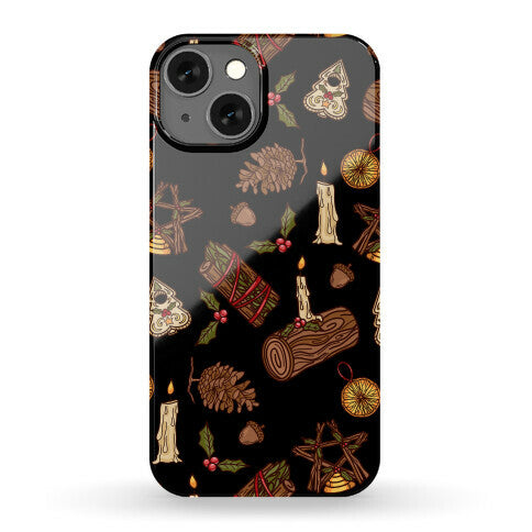 Yule Pattern Phone Case