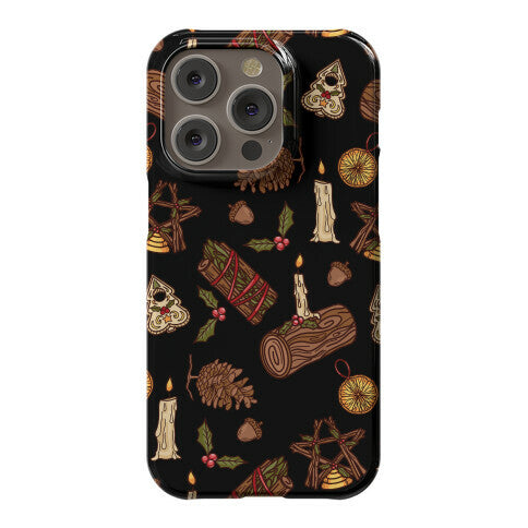 Yule Pattern Phone Case