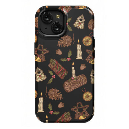 Yule Pattern Phone Case