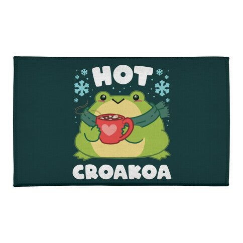 Hot Croakoa Welcome Mat