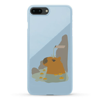 Capybara Hot Spring Phone Case