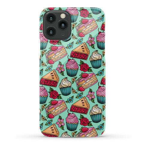 Traditional Tattoo Style Desserts Phone Case