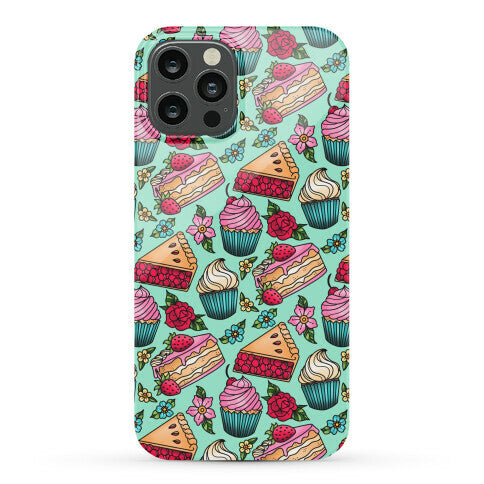 Traditional Tattoo Style Desserts Phone Case