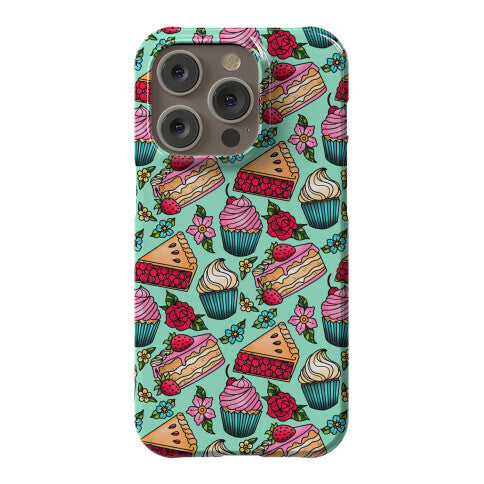 Traditional Tattoo Style Desserts Phone Case
