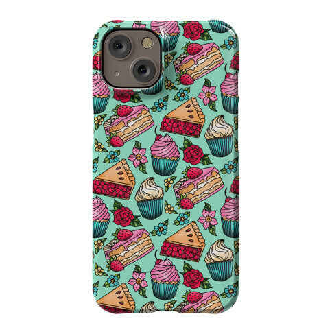 Traditional Tattoo Style Desserts Phone Case