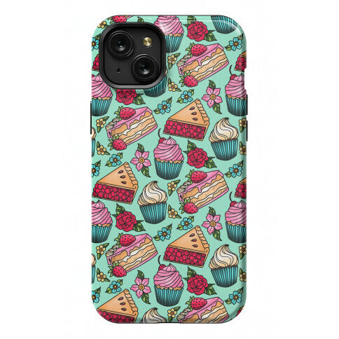 Traditional Tattoo Style Desserts Phone Case