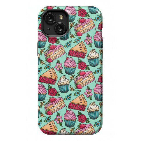 Traditional Tattoo Style Desserts Phone Case