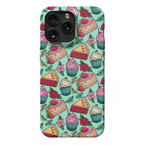 Traditional Tattoo Style Desserts Phone Case