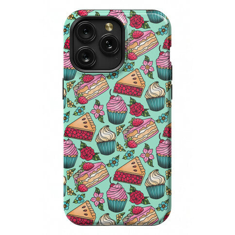 Traditional Tattoo Style Desserts Phone Case