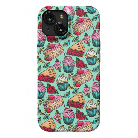 Traditional Tattoo Style Desserts Phone Case