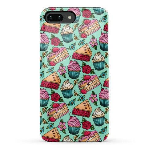 Traditional Tattoo Style Desserts Phone Case