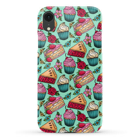 Traditional Tattoo Style Desserts Phone Case
