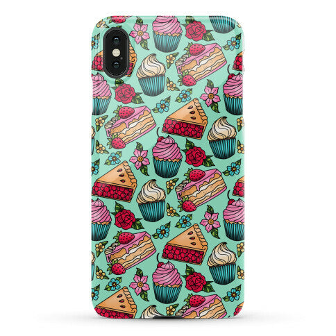 Traditional Tattoo Style Desserts Phone Case