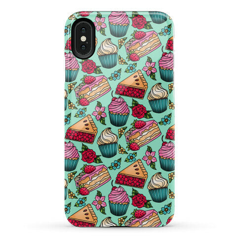 Traditional Tattoo Style Desserts Phone Case