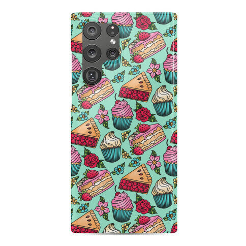 Traditional Tattoo Style Desserts Phone Case