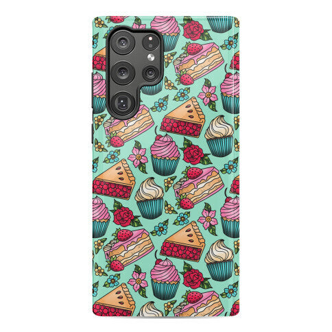 Traditional Tattoo Style Desserts Phone Case