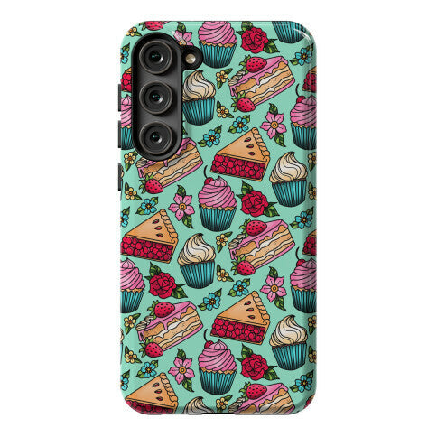 Traditional Tattoo Style Desserts Phone Case