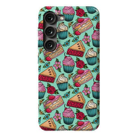Traditional Tattoo Style Desserts Phone Case