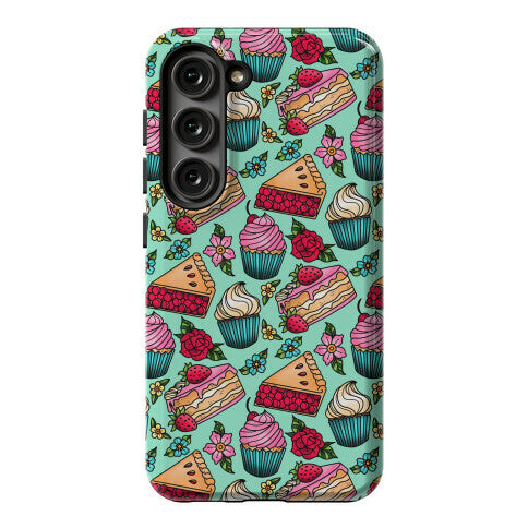 Traditional Tattoo Style Desserts Phone Case