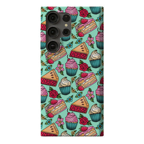 Traditional Tattoo Style Desserts Phone Case