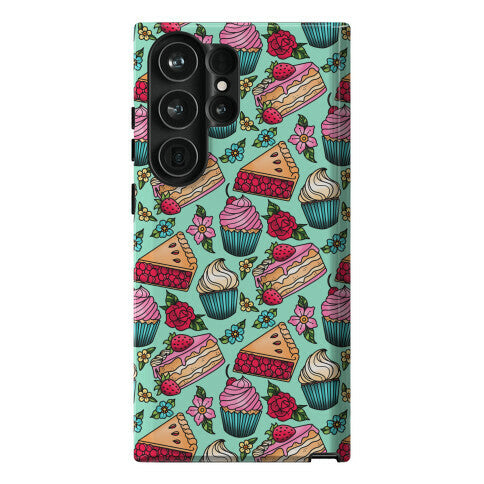 Traditional Tattoo Style Desserts Phone Case