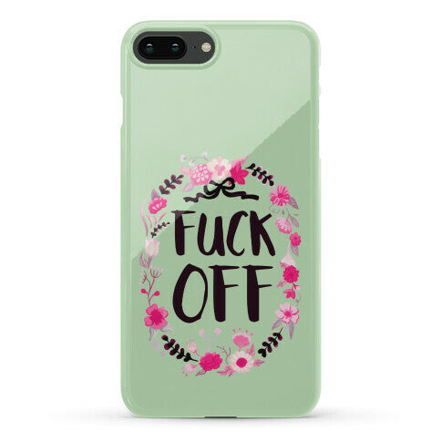 Floral Fuck Off Phone Case