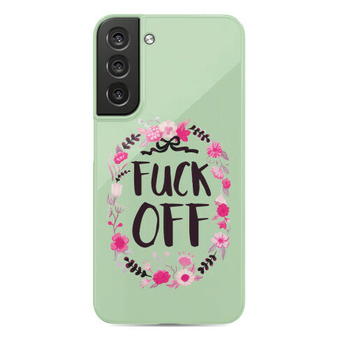 Floral Fuck Off Phone Case