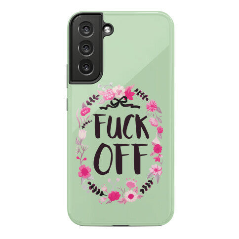 Floral Fuck Off Phone Case