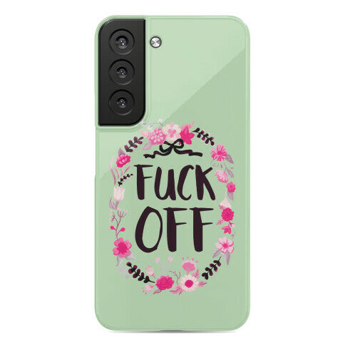 Floral Fuck Off Phone Case