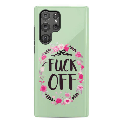 Floral Fuck Off Phone Case