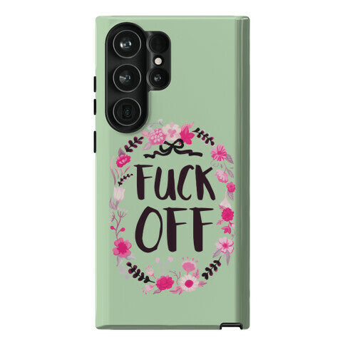 Floral Fuck Off Phone Case
