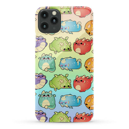 Kawaii Dragons Pattern Phone Case