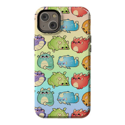 Kawaii Dragons Pattern Phone Case