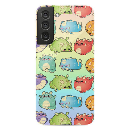 Kawaii Dragons Pattern Phone Case