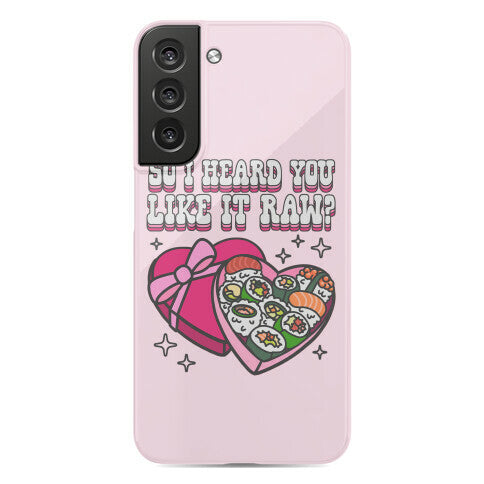 So I heard you like it raw? Sushi Heart Box Phone Case