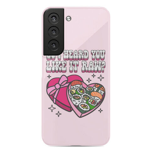So I heard you like it raw? Sushi Heart Box Phone Case