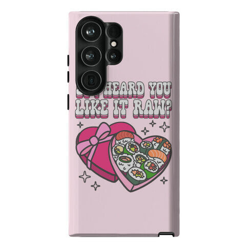 So I heard you like it raw? Sushi Heart Box Phone Case