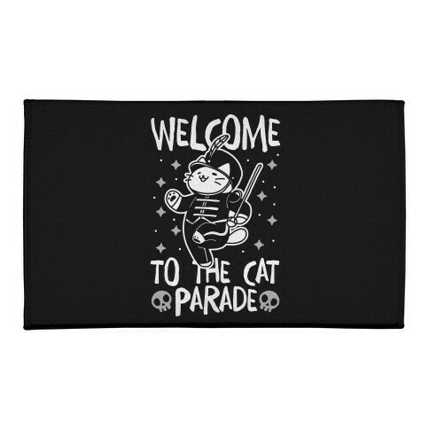 Welcome to the Cat Parade  Welcome Mat
