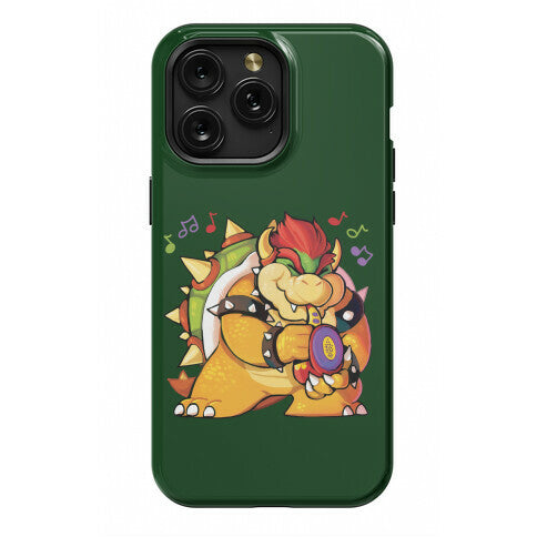 Sax-a-boom bowser Phone Case