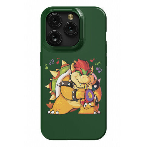Sax-a-boom bowser Phone Case