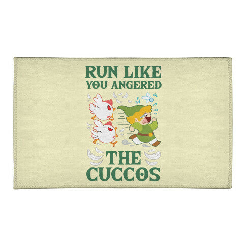 Run Like You Angered The Cuccos Welcome Mat