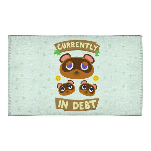 Currently In Debt Welcome Mat